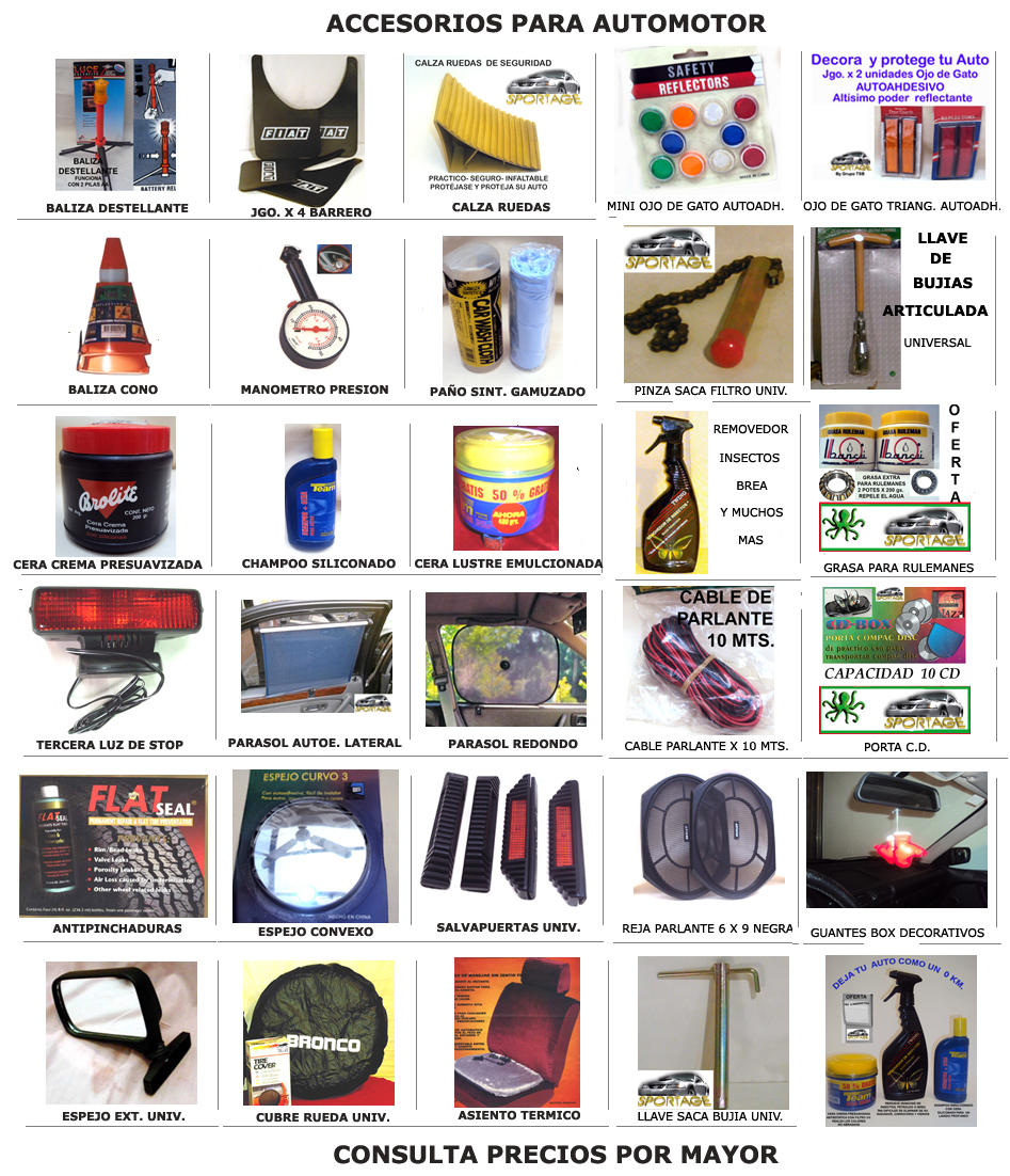autos accesorios para autos